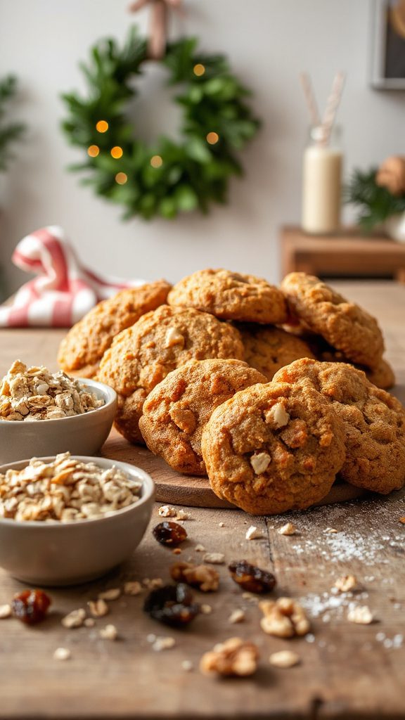 carrot cake bran cookies