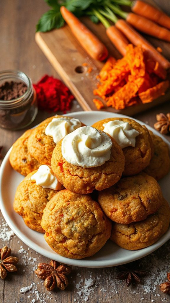 carrot cake cookie delight