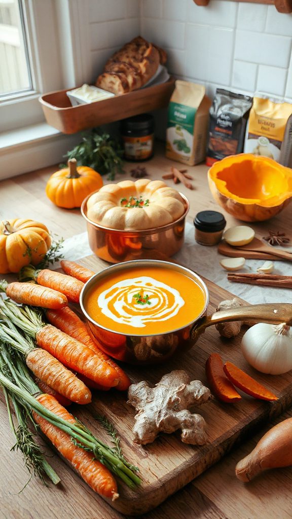 carrot ginger soup recipe