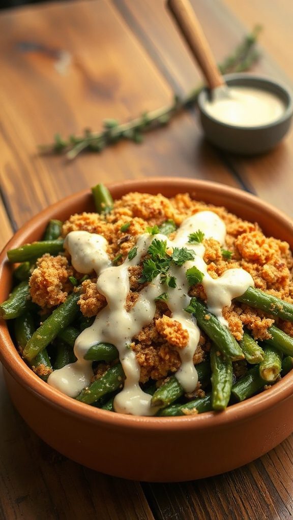cashew cream green bean casserole cashew cream green bean casserole