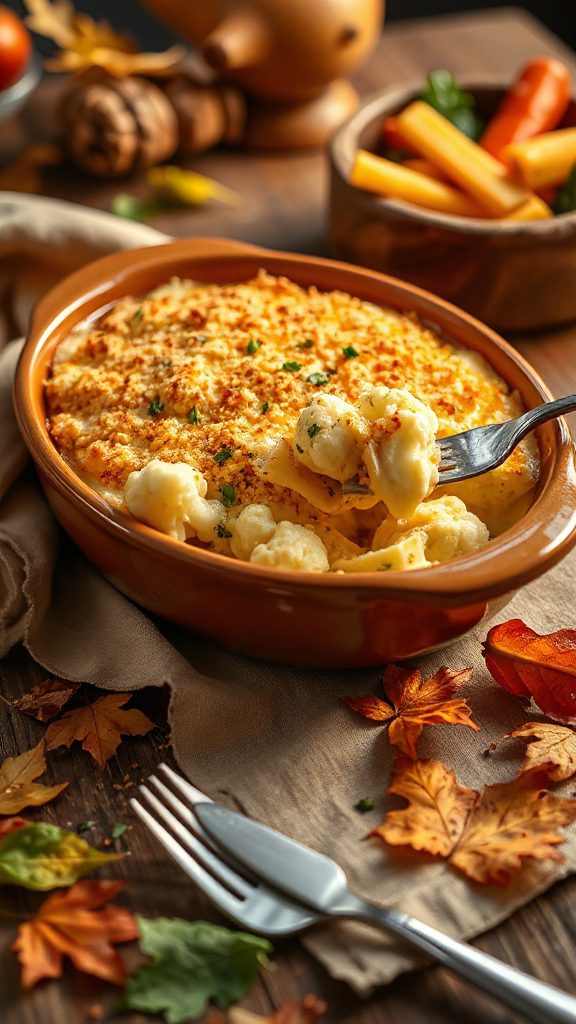 cauliflower cheese casserole recipe