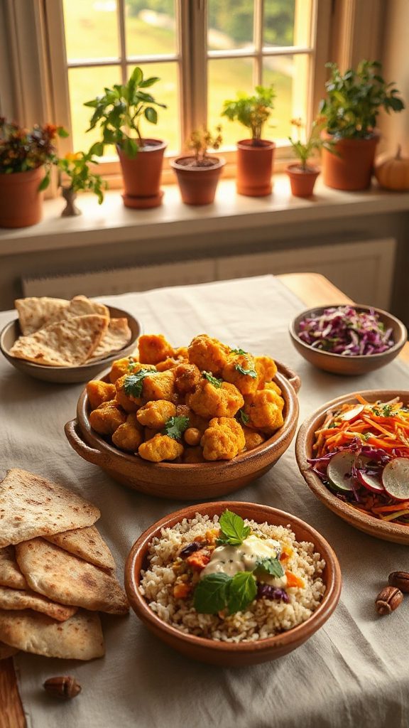 cauliflower chickpea curry recipe