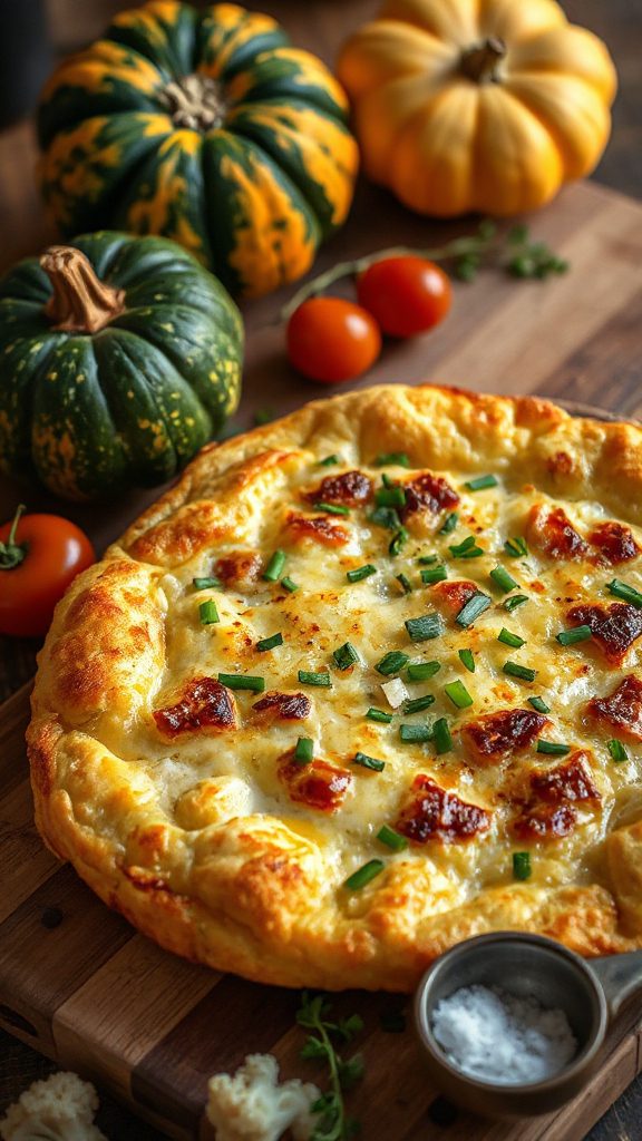 cauliflower chive frittata recipe cauliflower chive frittata recipe