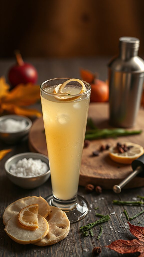 celeriac based invigorating cocktail celeriac based invigorating cocktail