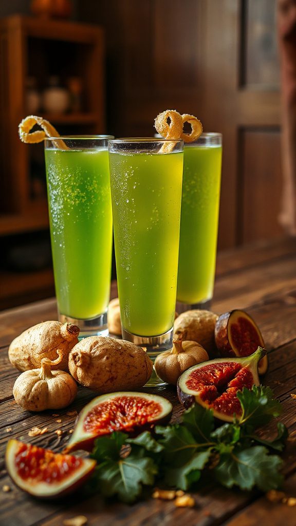 celery root autumn cocktail