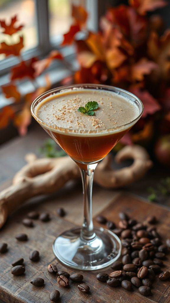 celery root coffee cocktail