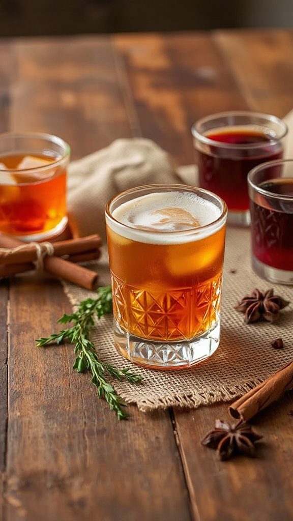chai infused autumn cocktail delight