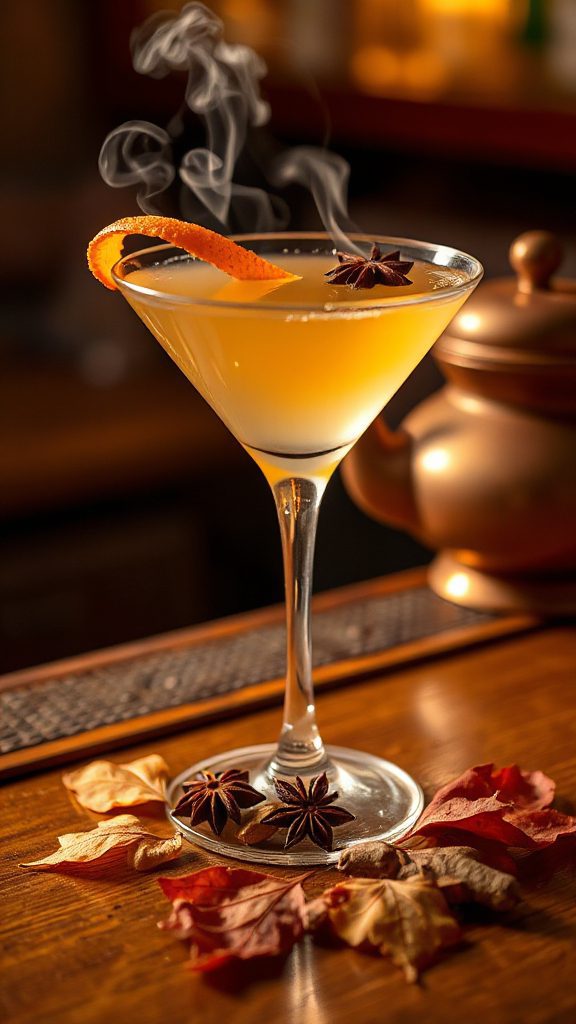 chai infused baijiu cocktail masterpiece