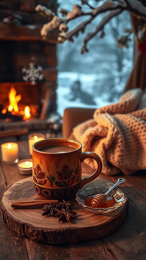 chai infused whiskey hot toddy