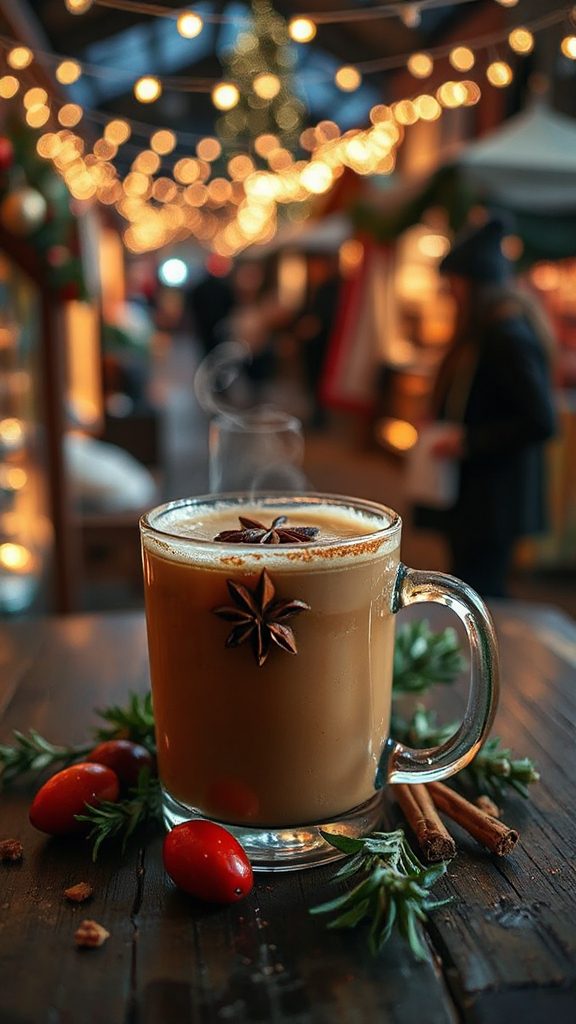 chai rum holiday cocktail