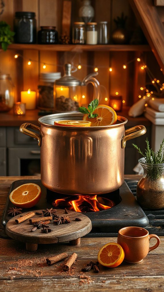 chai spiced apple cider punch