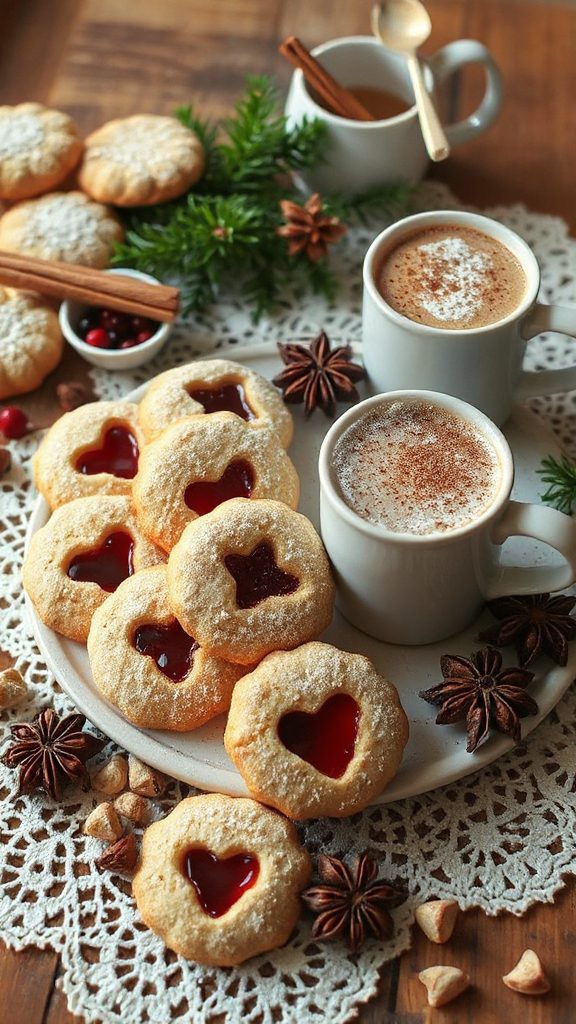 chai spiced holiday cookie delight