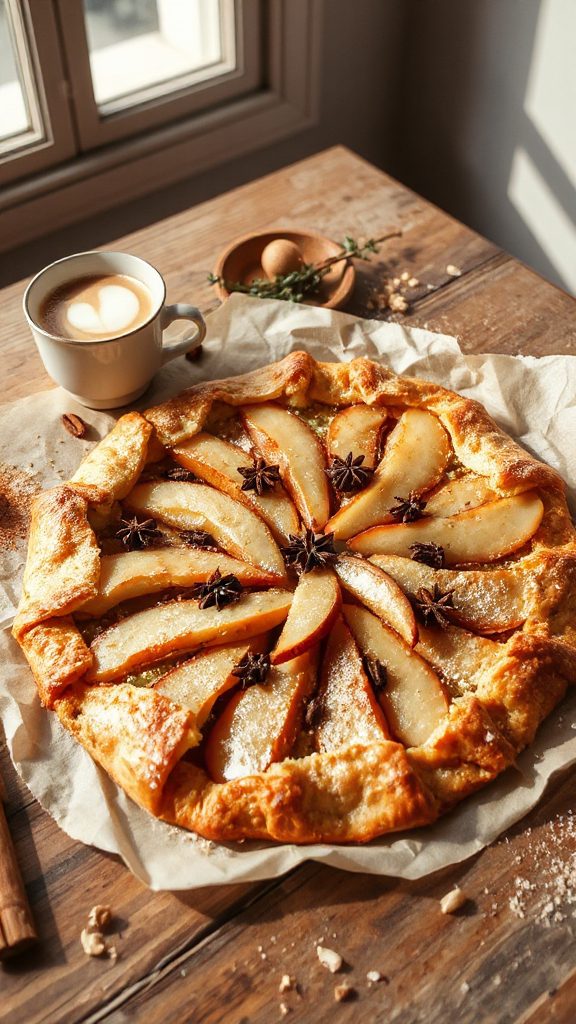 chai spiced pear galette recipe chai spiced pear galette recipe