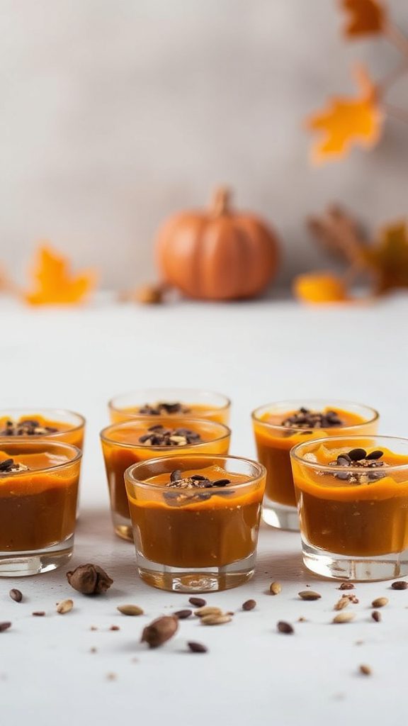 chai spiced pumpkin dessert treats