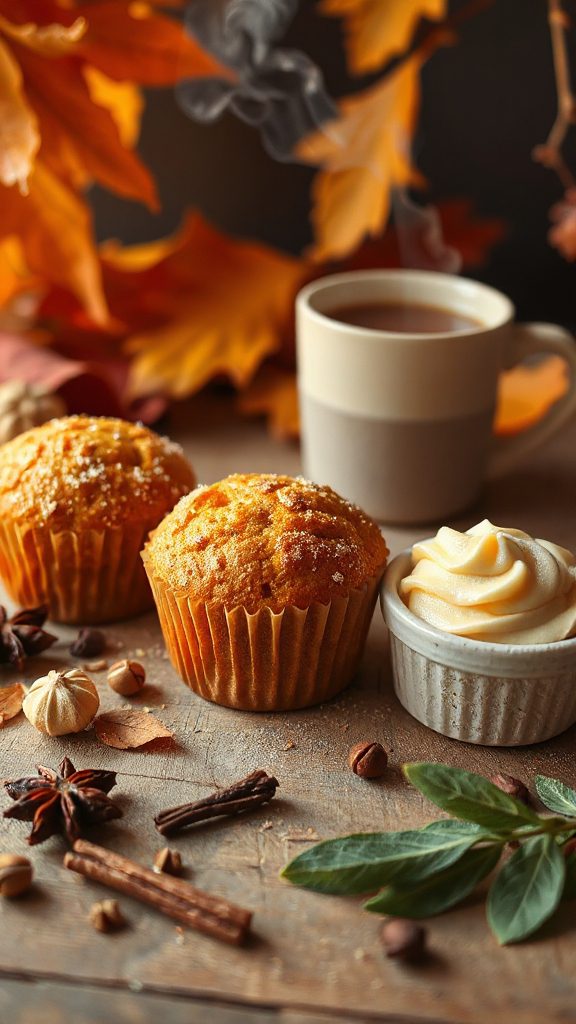 chai spiced pumpkin muffins recipe