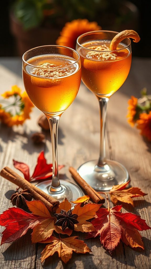 chai spiced sotol cocktail delight