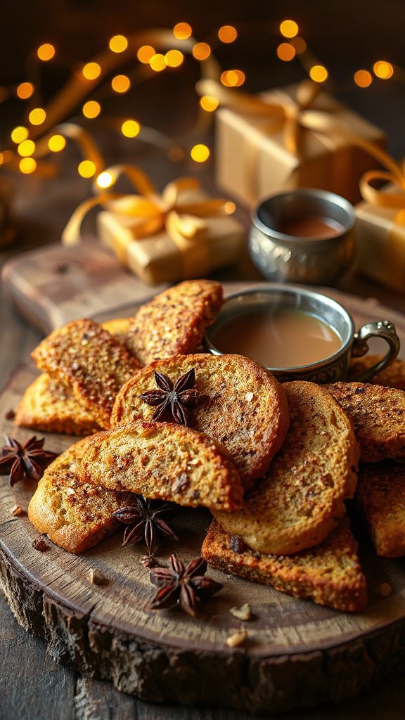chai spiced twice baked cookies chai spiced twice baked cookies