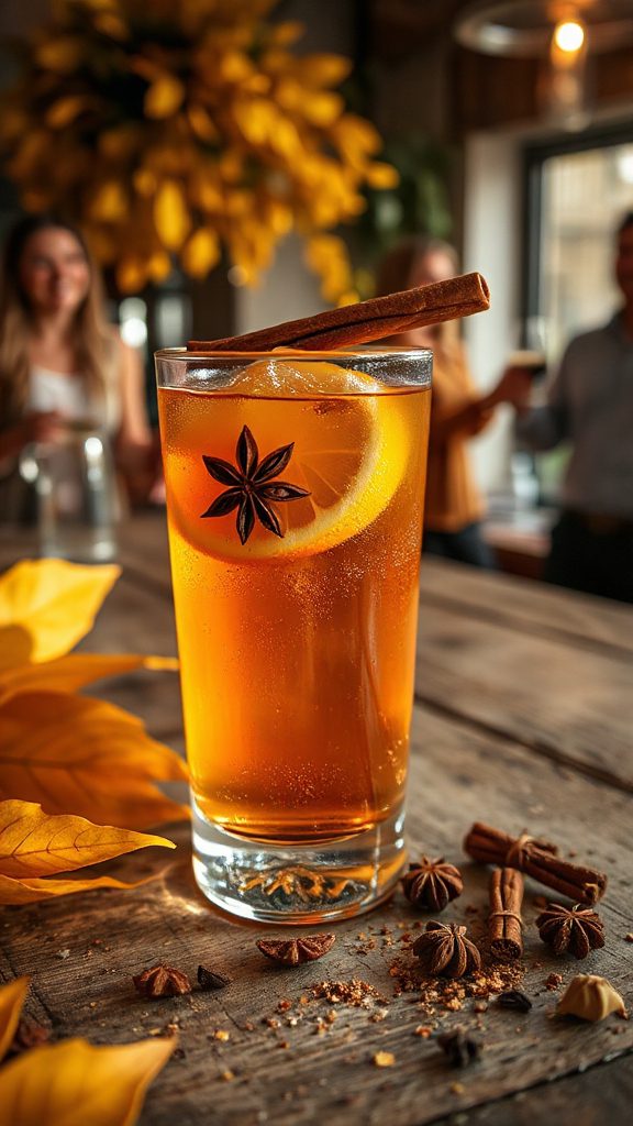 chai spiced vermouth cocktail delight
