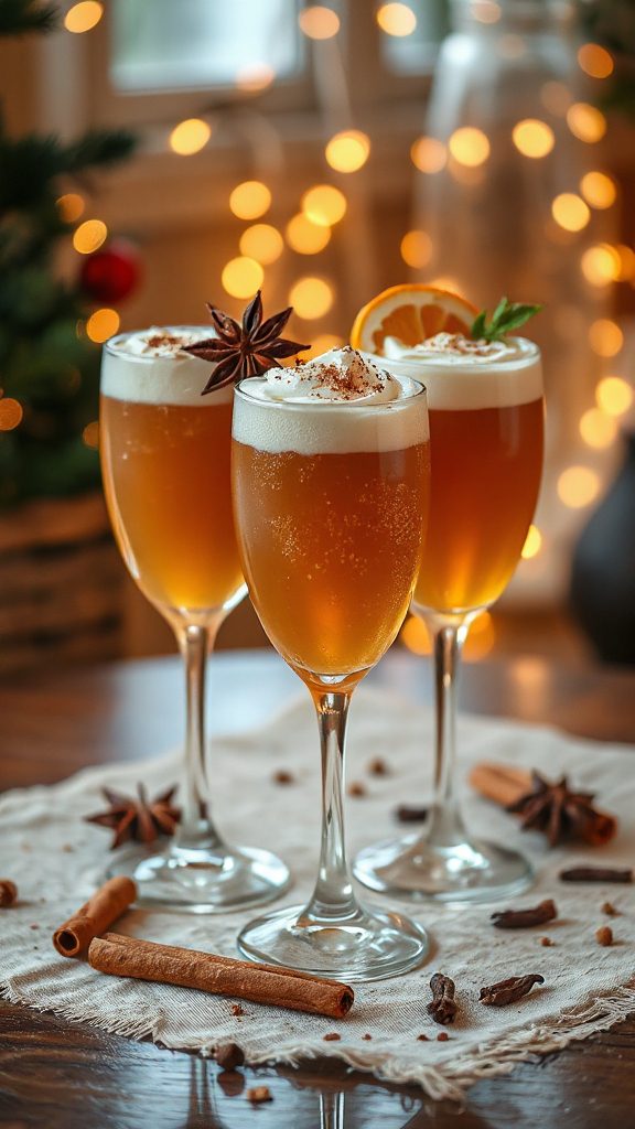 chai tea sparkling cocktail chai tea sparkling cocktail