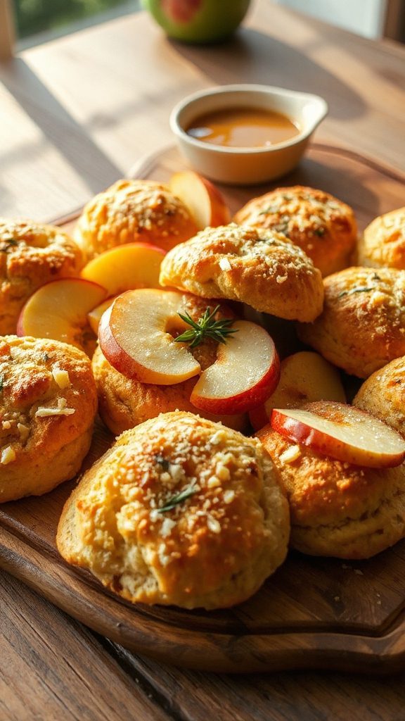 cheddar apple biscuit recipe