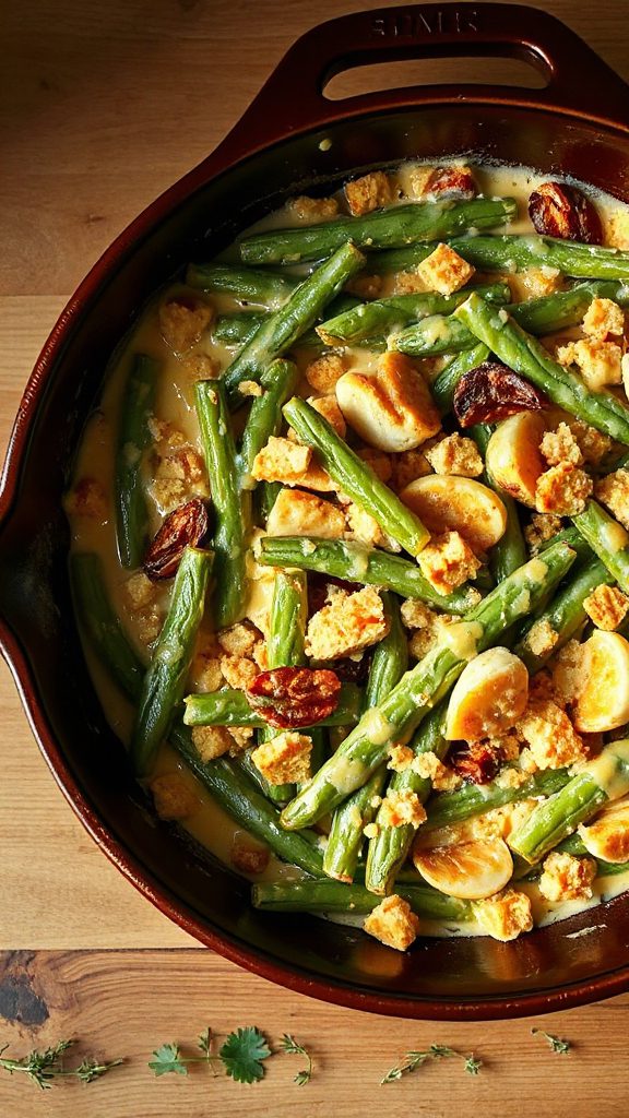 cheddar garlic green bean casserole cheddar garlic green bean casserole