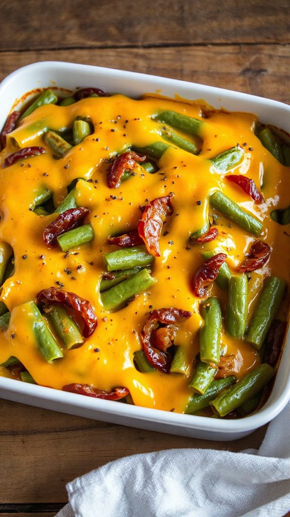 cheddar green bean casserole cheddar green bean casserole