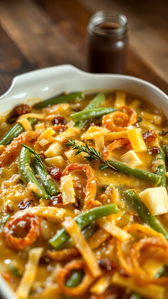 cheddar green bean casserole cheddar green bean casserole