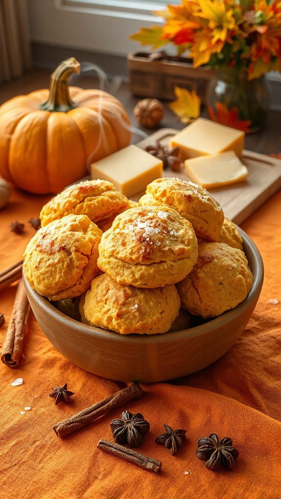 cheddar pumpkin biscuits recipe