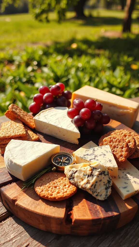 cheese and crackers snack cheese and crackers snack