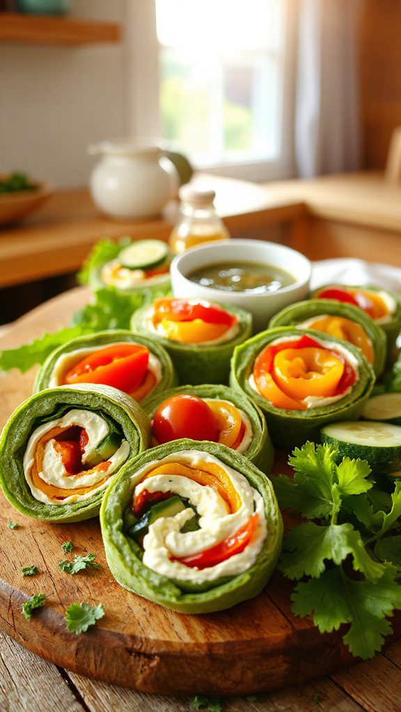 cheese and veggie snack