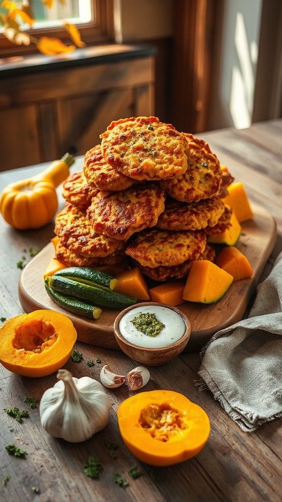 cheesy butternut squash fritters cheesy butternut squash fritters