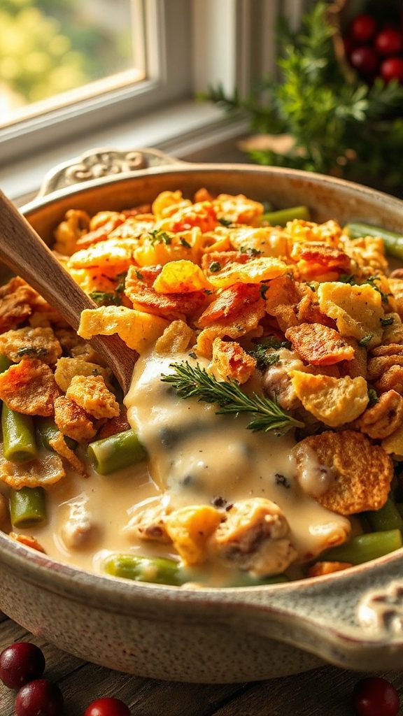 cheesy chicken green bean casserole cheesy chicken green bean casserole