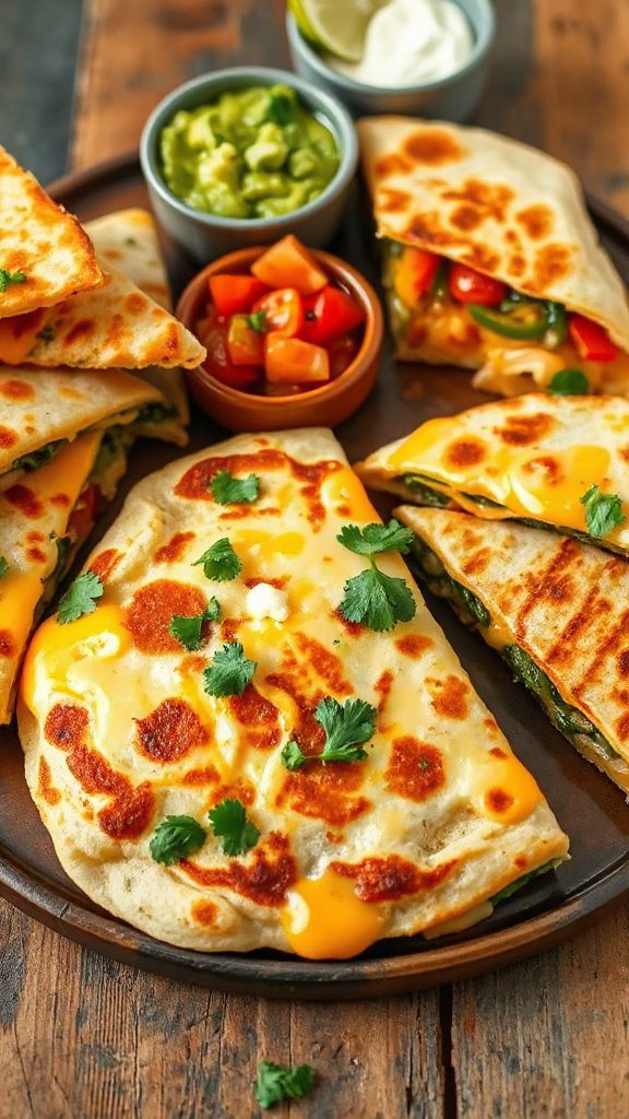 cheesy crispy tortilla delight