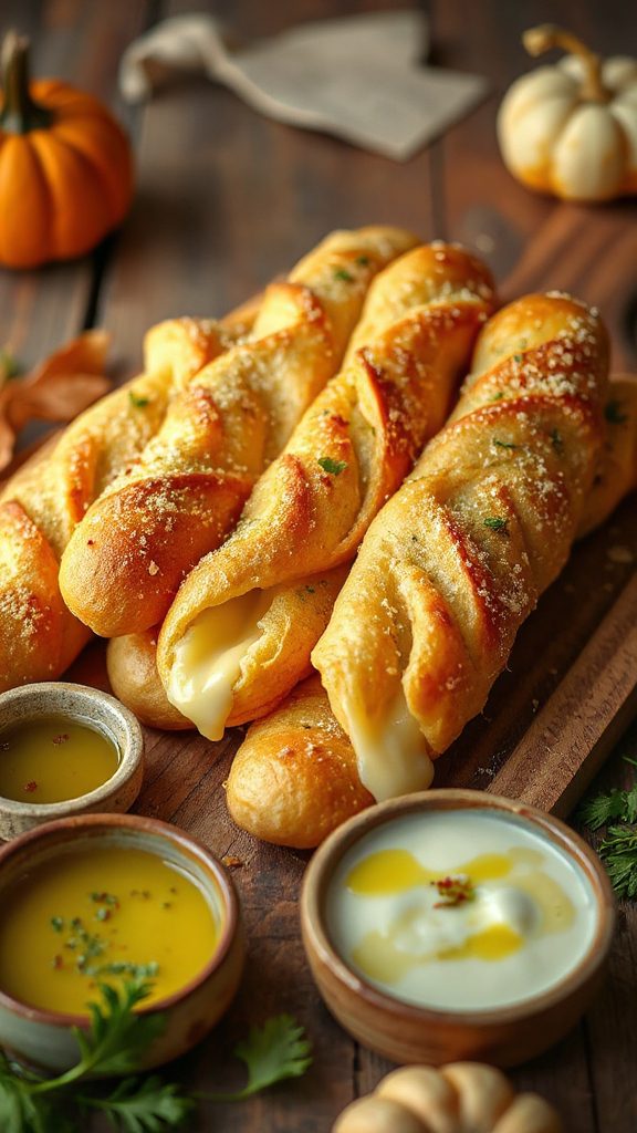 cheesy garlic breadsticks delight