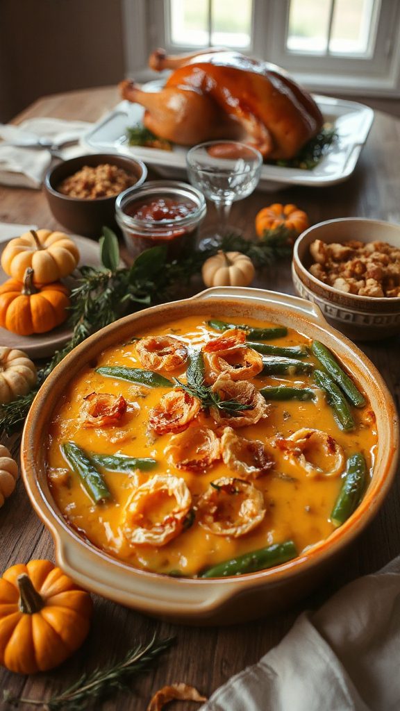 cheesy gluten free green bean casserole cheesy gluten free green bean casserole