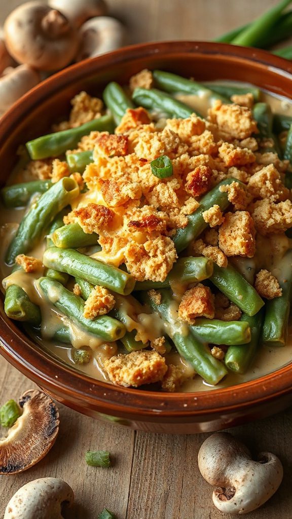 cheesy green bean casserole cheesy green bean casserole