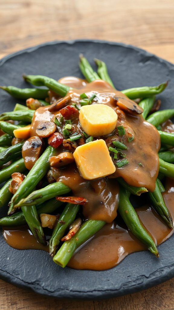cheesy green bean casserole