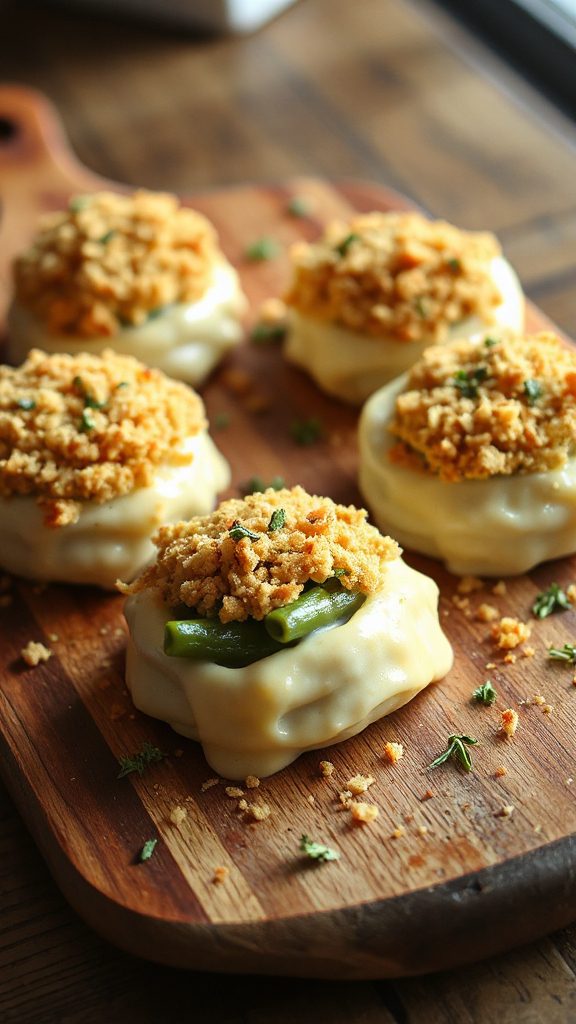 cheesy green bean casserole