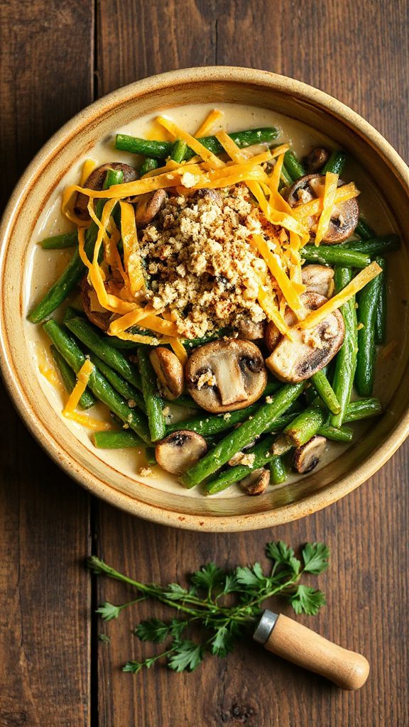 cheesy green bean casserole cheesy green bean casserole