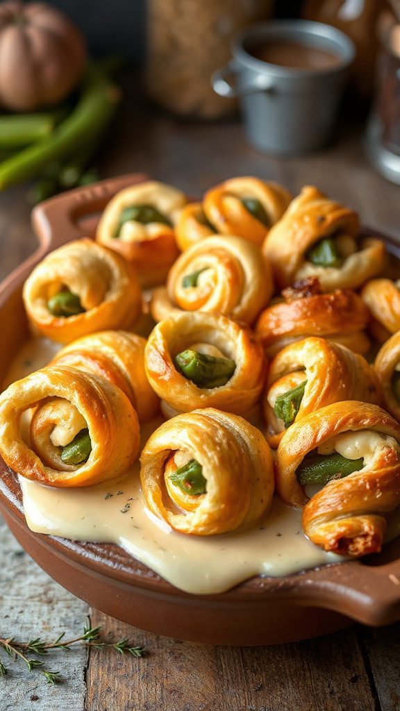 cheesy green bean casserole