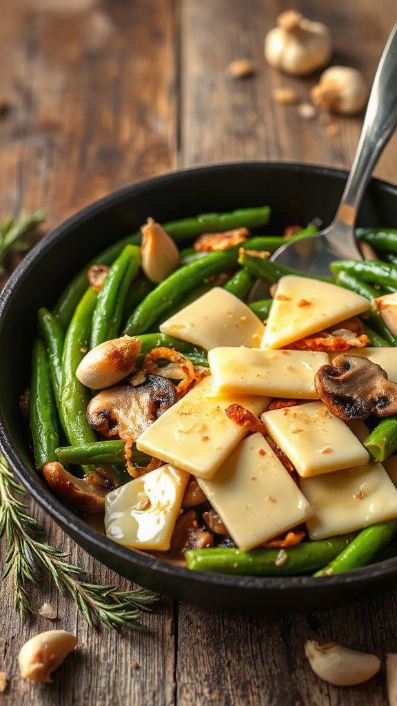 cheesy green beans casserole