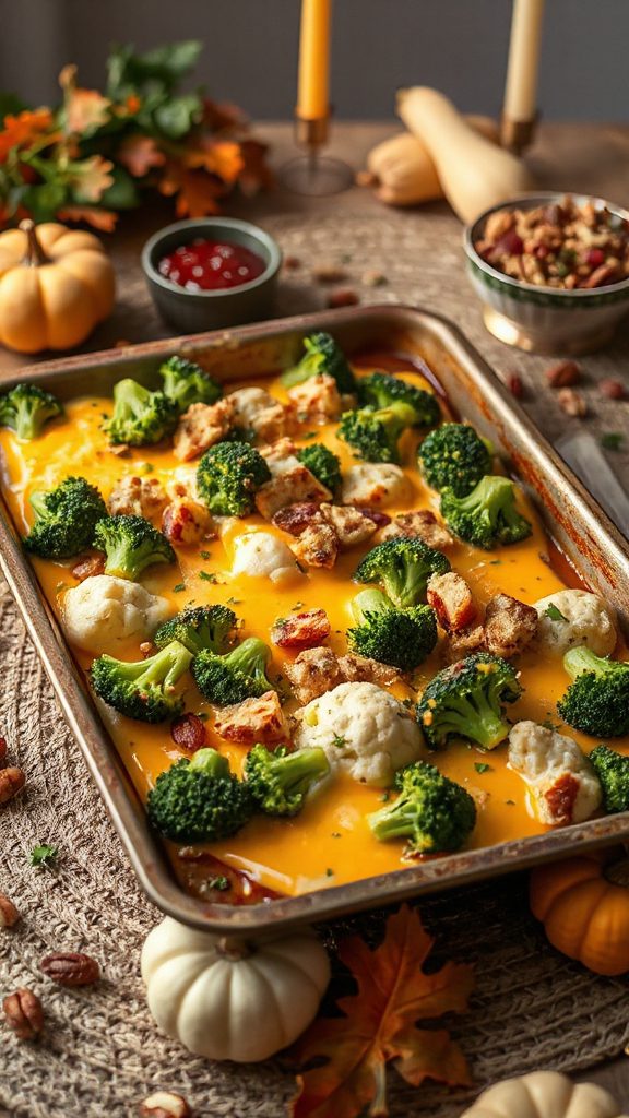 cheesy vegetable casserole recipe