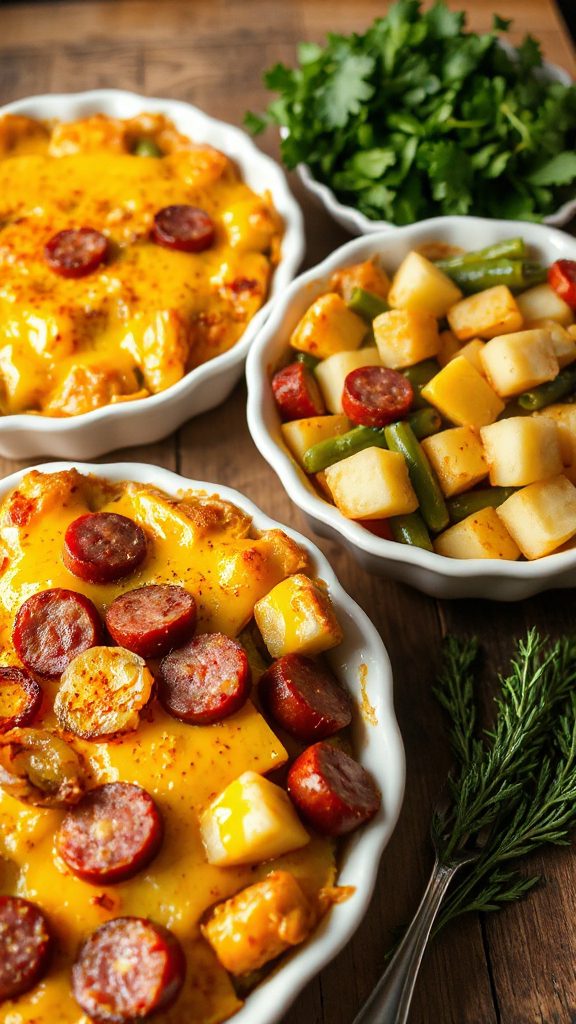 cheesy vegetable casserole recipe