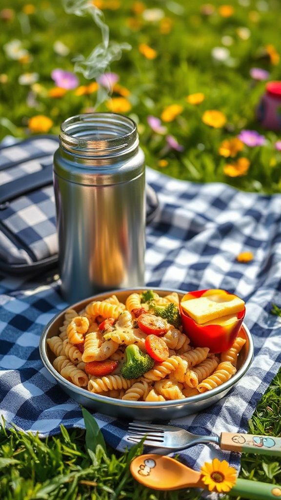 cheesy vegetable pasta delight
