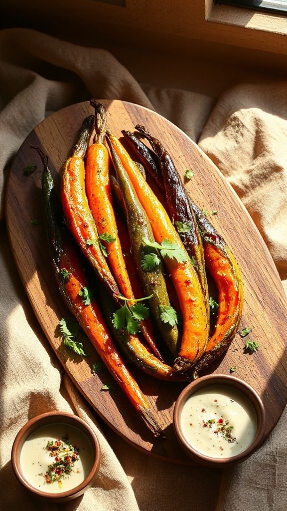 chermoula glazed roasted carrots chermoula glazed roasted carrots