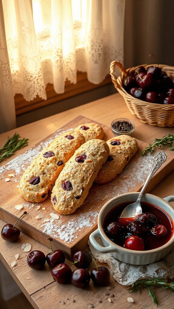 cherry almond biscotti recipe cherry almond biscotti recipe