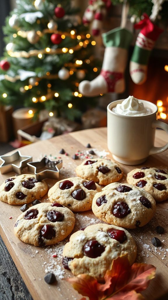 cherry chocolate chip cookies
