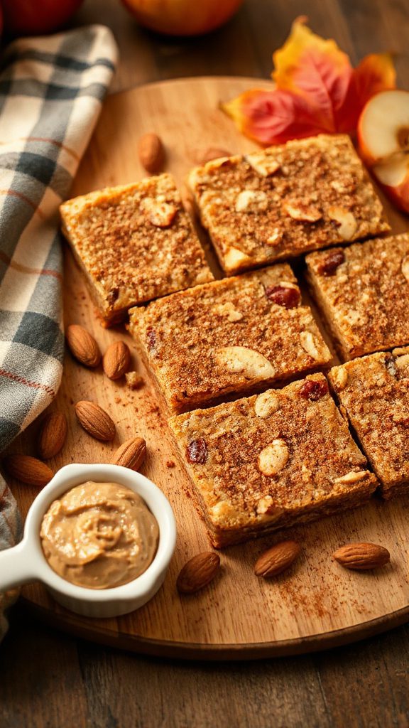 chewy apple almond bars chewy apple almond bars