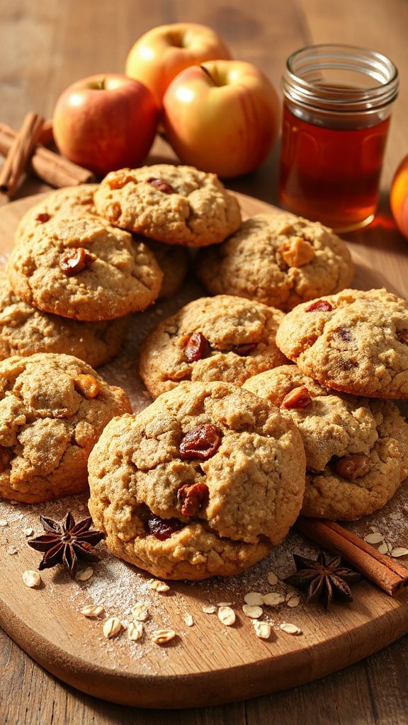 chewy apple cider cookies