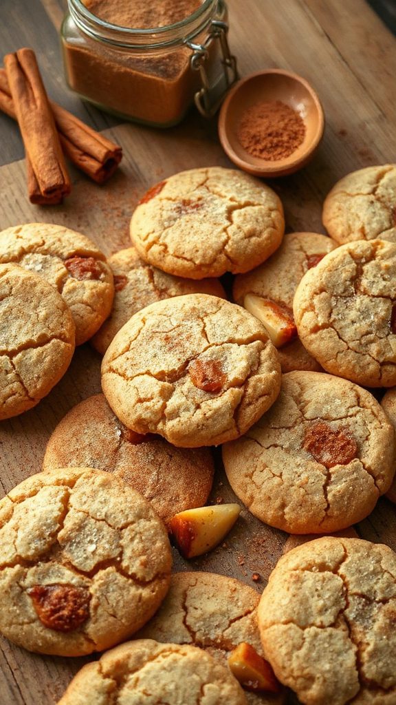 chewy apple cinnamon cookies